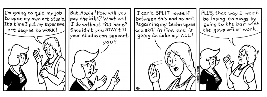 acedev comic, webcomic for Tuesday 31 Jan 2017
